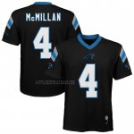 Camiseta NFL Elite Nino Carolina Panthers Tetairoa McMillan Negro