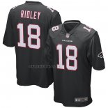 Camiseta NFL Game Atlanta Falcons Calvin Ridley 18 Negro