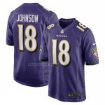 Camiseta NFL Game Baltimore Ravens Diontae Johnson Violeta