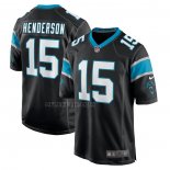 Camiseta NFL Game Carolina Panthers C.J. Henderson Negro