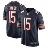 Camiseta NFL Game Chicago Bears Trent Taylor Azul