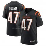 Camiseta NFL Game Cincinnati Bengals Craig Young Negro