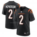 Camiseta NFL Game Cincinnati Bengals Evan McPherson Negro