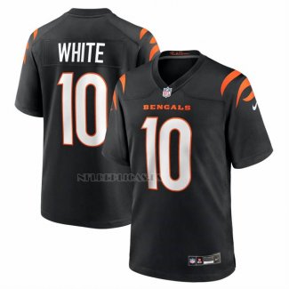 Camiseta NFL Game Cincinnati Bengals Mike White Negro