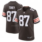 Camiseta NFL Game Cleveland Browns Kadarius Toney Marron