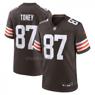 Camiseta NFL Game Cleveland Browns Kadarius Toney Marron