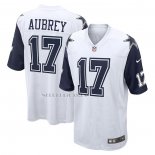 Camiseta NFL Game Dallas Cowboys Brandon Aubrey Alterno Blanco