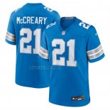 Camiseta NFL Game Detroit Lions Roger McCreary Azul