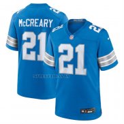 Camiseta NFL Game Detroit Lions Roger McCreary Azul