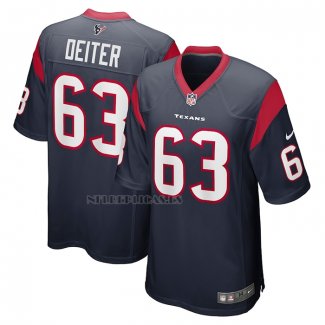 Camiseta NFL Game Houston Texans Michael Deiter Azul