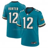 Camiseta NFL Game Jacksonville Jaguars Travis Hunter 2025 NFL Draft Segunda Alterno Verde