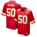 Camiseta NFL Game Kansas City Chiefs Brandon George Rojo