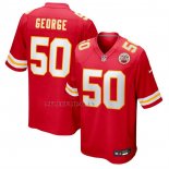 Camiseta NFL Game Kansas City Chiefs Brandon George Rojo