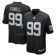 Camiseta NFL Game Las Vegas Raiders Clelin Ferrell Primera Negro
