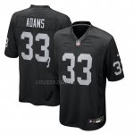 Camiseta NFL Game Las Vegas Raiders Jamal Adams Negro