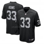 Camiseta NFL Game Las Vegas Raiders Jamal Adams Negro