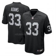 Camiseta NFL Game Las Vegas Raiders Jamal Adams Negro