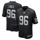 Camiseta NFL Game Las Vegas Raiders Jonah Laulu Negro
