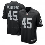 Camiseta NFL Game Las Vegas Raiders Tommy Eichenberg Negro