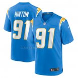 Camiseta NFL Game Los Angeles Chargers Christopher Hinton Primera Azul