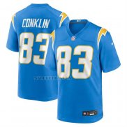 Camiseta NFL Game Los Angeles Chargers Tyler Conklin Azul