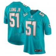 Camiseta NFL Game Miami Dolphins David Long Jr. Verde