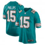 Camiseta NFL Game Miami Dolphins Jaelan Phillips Alterno Verde