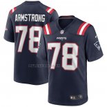 Camiseta NFL Game New England Patriots Bruce Armstrong Retired Azul