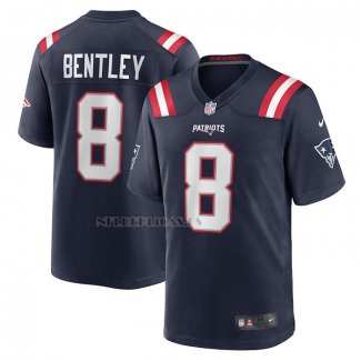 Camiseta NFL Game New England Patriots Ja Whaun Bentley Azul