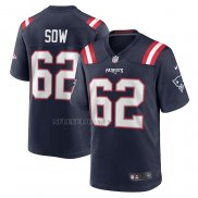 Camiseta NFL Game New England Patriots Sidy Sow Azul