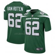 Camiseta NFL Game New York Jets Greg Van Roten Verde