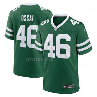 Camiseta NFL Game New York Jets Joseph Ossai Verde