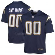 Camiseta NFL Game Nino Los Angeles Chargers Alterno Super Chargers Personalizada Azul