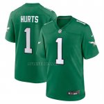 Camiseta NFL Game Nino Philadelphia Eagles Jalen Hurts Verde