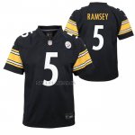 Camiseta NFL Game Nino Pittsburgh Steelers Jalen Ramsey Negro