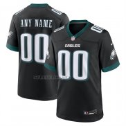 Camiseta NFL Game Philadelphia Eagles Alterno Personalizada Negro1