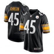 Camiseta NFL Game Pittsburgh Steelers Buddy Johnson Negro