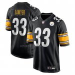 Camiseta NFL Game Pittsburgh Steelers Jack Sawyer Negro