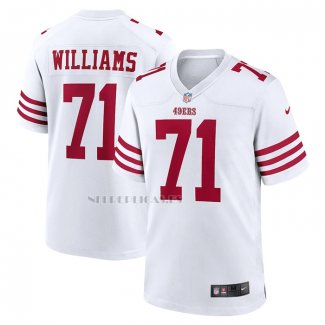 Camiseta NFL Game San Francisco 49ers Trent Williams Blanco