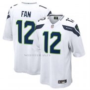 Camiseta NFL Game Seattle Seahawks 12s Blanco