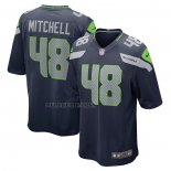 Camiseta NFL Game Seattle Seahawks John Mitchell Azul