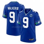 Camiseta NFL Game Seattle Seahawks Kenneth Walker III Alterno 50th Season Royal