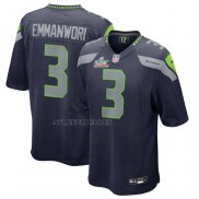 Camiseta NFL Game Seattle Seahawks Nick Emmanwori Super Bowl LX Azul