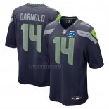 Camiseta NFL Game Seattle Seahawks Sam Darnold College 50th Season Azul