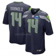Camiseta NFL Game Seattle Seahawks Sam Darnold College 50th Season Azul