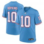Camiseta NFL Game Tennessee Titans DeAndre Hopkins Throwback Azul