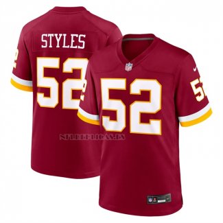 Camiseta NFL Game Washington Commanders Sonny Styles 2026 Rojo