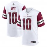 Camiseta NFL Game Washington Commanders Tress Way Blanco