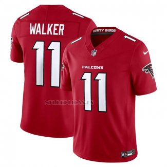 Camiseta NFL Limited Atlanta Falcons Jalon Walker Vapor F.U.S.E. Rojo