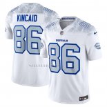 Camiseta NFL Limited Buffalo Bills Dalton Kincaid 2025 Rivalries Collection Blanco
